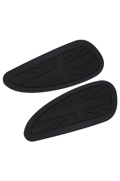 Choice وسادة خزان الوقود لدراجة نارية T100 T120 Scrambler Thruxton Universal Retro وسادة خزان الوقود الجانبية ملصقات خزان الوقود للركبة