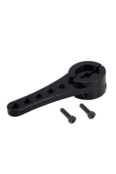 Choice black 1pcs Aluminum Alloy 25t Steering Servo Arm Horn Length 46mm For ...