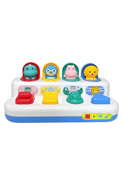 Choice Animal Interactive Activity Sensory Toy For Babies Cause And Effect Toy Baby Development Games Monte