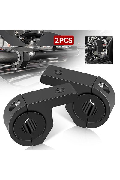 Choice 2pcs 25-32mm Motorcycle LED Headlight Clamps Brackets Tube Clamp Mount Kit For Motorcycle Spotlights