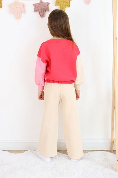 Harika KIDS Set de trening pentru fete cu 3 fire din material spaniol