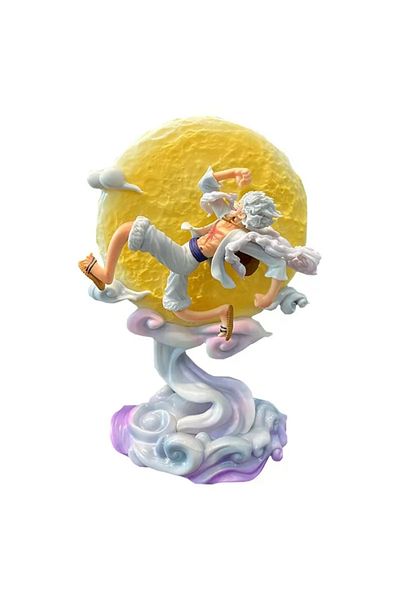 Choice 16cm One Piece Anime Figure Moon Fairy Nika Monkey D Luffy Gear 5 With Moon Light Action Figure G...
