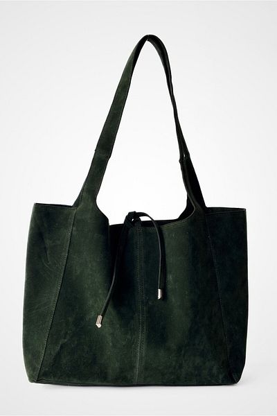 Yuka Atelier Sophia Suede Shopper Bag