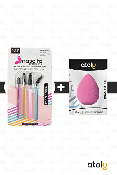 nascita 4 Pieces Hdy Eyebrow and Eyelash Shaping Set