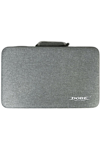 APWIKOGER حقيبة حمل صلبة رمادية اللون لتخزين جهاز PS5 Slim ووحدات التحكم في و...