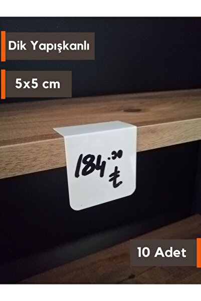 Şeffaf Etiket 10 τεμάχια αφαιρούμενης ετικέτας PVC λευκής χρωματικής αντιστάθ...