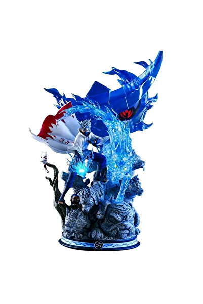 BANDAI kakaxi 26.5cm Anime Naruto Action Figures Standing Kakashi Pvc Statue Collection Figures Room Orname