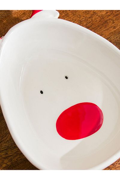 LC Waikiki New Year's Themed Ceramic Plate with Top Trendy Designs Special from Full Moon to New Year