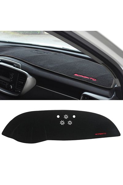 Choice Black Side Car Dashboard Avoid Light Pad Instrument Platform Cover Mats Carpets For Kia Sorento Prim