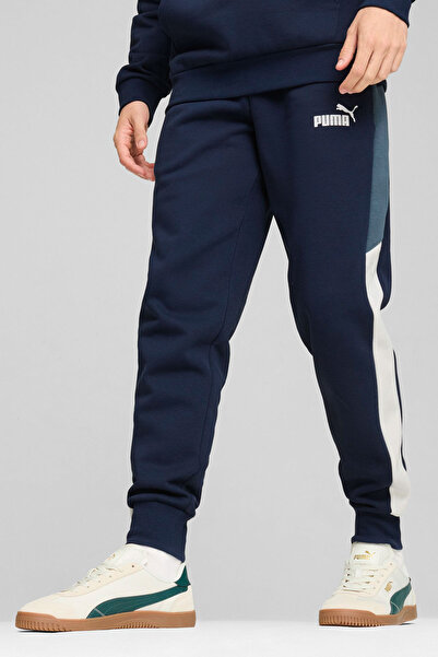 Puma Power Sweatpants Navy Blue Men's Trousers