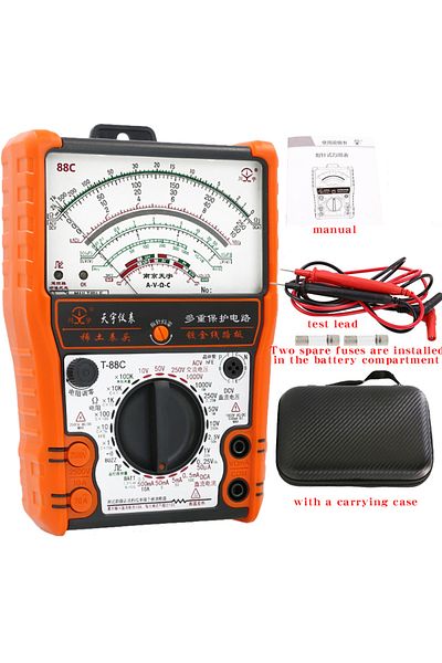 Choice 88c Add Handbag Njty 88c External Magnetic Pointer Anti-burn High-precision Multimeter Universal Met