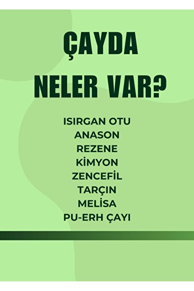 MELLİFLUOUS Emziren Anneler Için Süt Artirici Gaz Gidereci Bitkisel Detoks Çayı