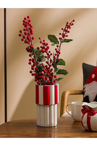 LC Waikiki Special Design Christmas Themed Ceramic Vase 20 cm