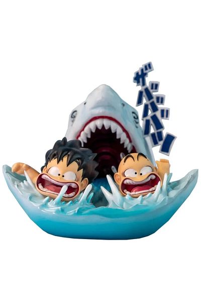 Choice Goku And Krillin 3.54in/9cm Anime Dragon Ball Kid Goku And Kid Krillin Swimming Training Pvc Statue