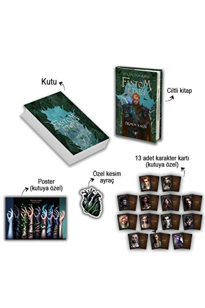 Zahrada Yayınları Fantom Etkisi 2 - Ölümün Kalbi (Ciltli - Kutulu Set) / Seli...