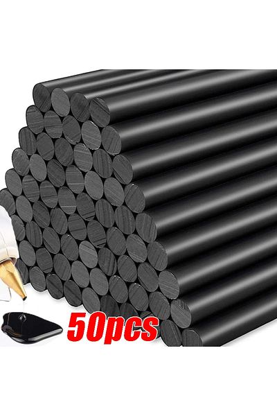 Choice 7x100mm 50pcs 7mm 11mm Car Dent Repair Glue Sticks Car Body Paintless Repair Black Hot Melt Strip Re