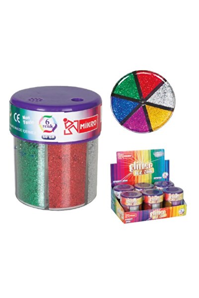 Mikro MİKRO TOZ SİM 6 RENK 80 GR TEK TUZLUK (MTM-80)