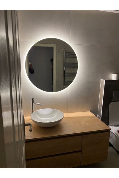 BLUE HOUSE 60cm Çapında Led'li Banyo& Lavabo Aynasi