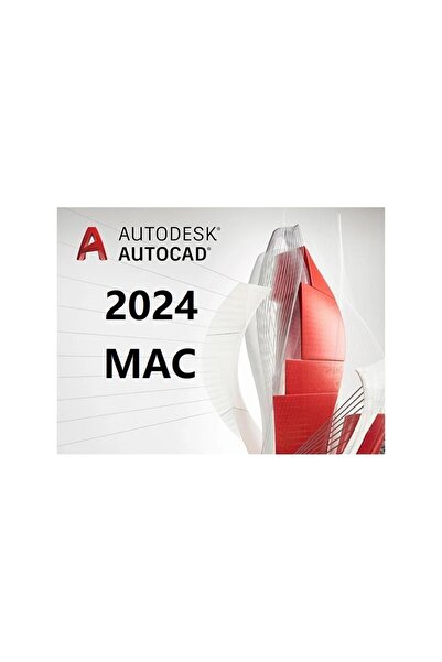 Autocad 2024 (MAC) - 1 MAC 3 Yıl Serial Kod