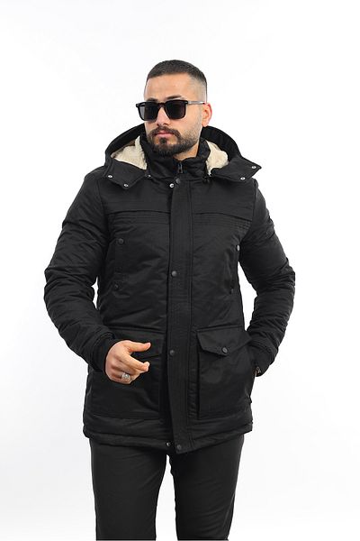 DOXGER ΧΕΙΜΕΡΙΝΑ ΓΟΥΝΑ ΕΣΩΤΕΡΙΚΟ ΠΑΛΤΟ SEYAR HOODED