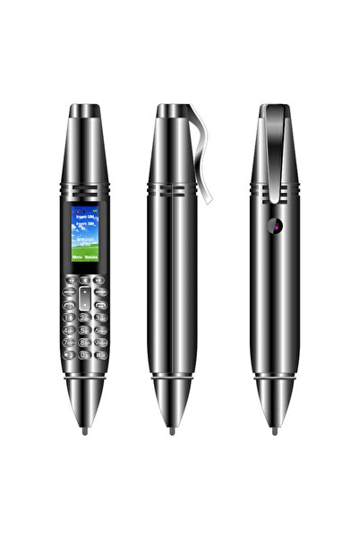 Choice هاتف محمول صغير من نوع القلم Ak007 بشاشة 0.96 بوصة وكاميرا متوافقة مع بلوتوث Gsm مع اتصال صوتي...