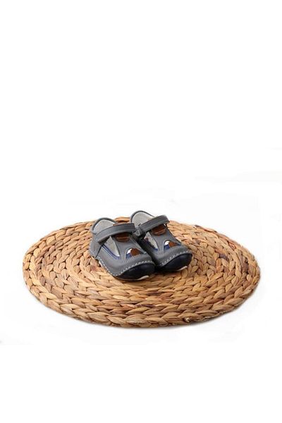 Papuçcity 02888 Ortho Pedic First Step Boy Leather Shoes