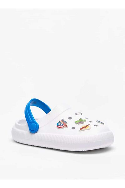 Marvel Boys' Avengers Applique Slip-On Clogs with Backstrap