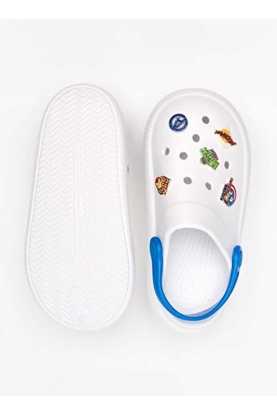 Marvel Boys' Avengers Applique Slip-On Clogs with Backstrap