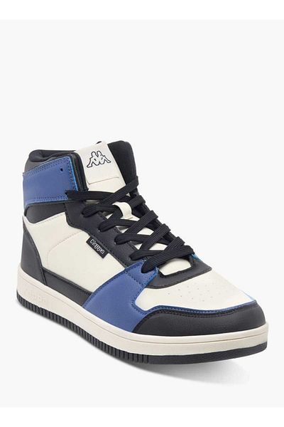 Kappa Men's Panelled High Top Lace-Up Sneakers