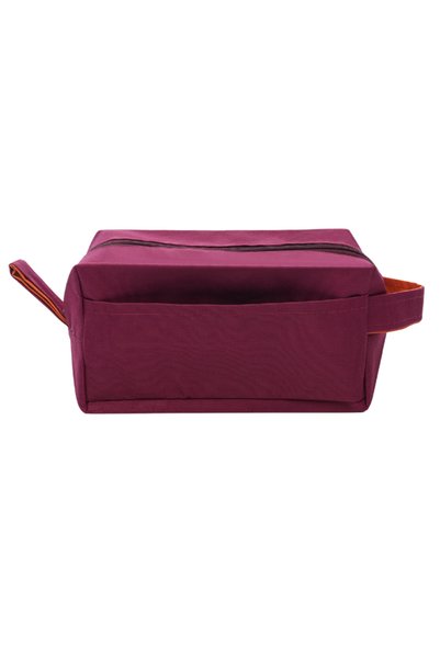 Sofist İstanbul Plum Make Up & Travel Bag Organizer Plum Mini Makeup and Travel Bag