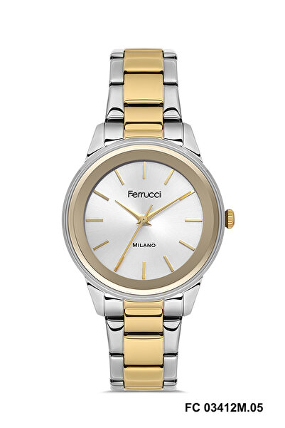 Ferrucci Women's Wristwatch Mirrored Case