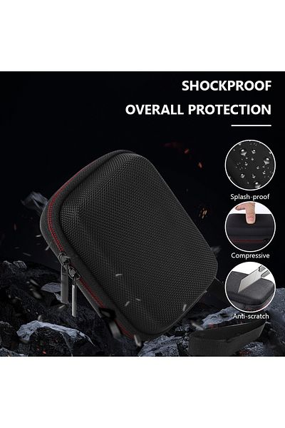 Choice Hard Carrying Case Shockproof Hard EVA Travel Case Waterproof Portable Storage Bag for JBL Go 4 B...