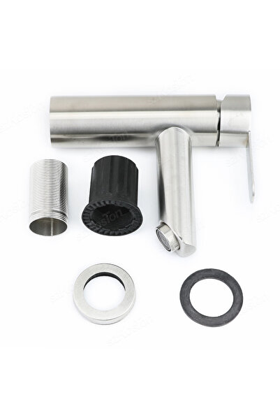 Choice3 صنبور حوض غسيل ذو مقبض مسطح، يُثبت على سطح الحوض، ماء ساخن وبارد، خلا...