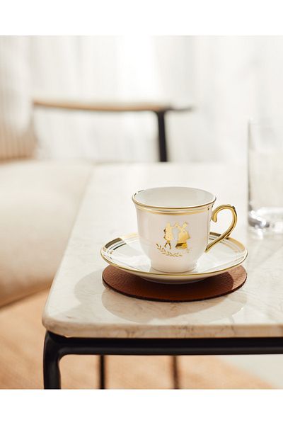 Madame Coco Mireille 4-Piece Coffee Cup Set - Colorful - 90 ml