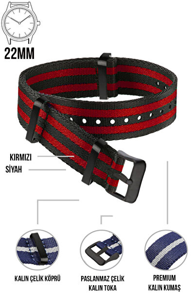 COBRA 22 ملم لساعة Fossil-Welder-Casio-Seiko-Omega-Armani المتوافقة مع حزام س...