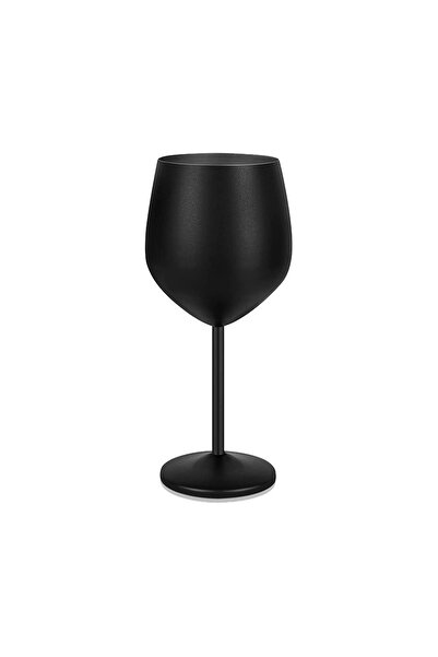 Choice Black 500ML Stainless Steel Red Wine Cocktail Glass Unbreakable Metal ...