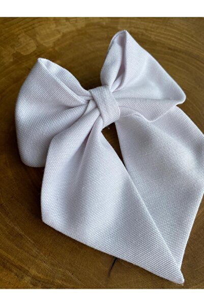 öyküsh collection مشبك شريط أبيض ثلجي / مشبك هينا / مشبك طائر / مشبك احتفالي