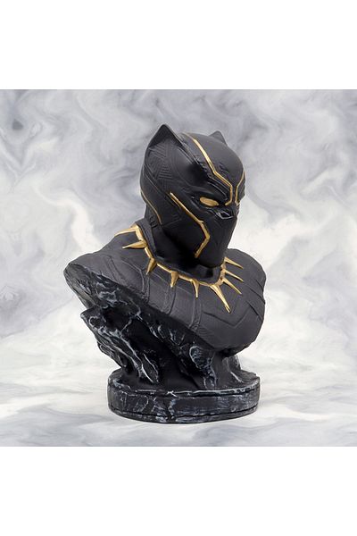 Choice 16CM Anime Iron Man Panther Bust Figure Statue marvel Avengers Large Figure PVC model toy childre...