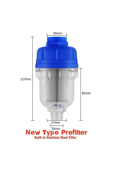 Choice New Type Prefilter Prefilter 316 Stainless Purifier Filter Water Heater Shower Head Washing Machine