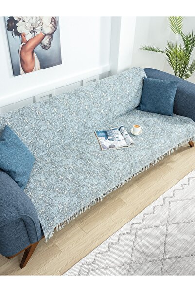Ecre Çok Amaçlı Pamuklu Örtü- Kanepe-koltuk Şalı-koltuk Örtüsü 170x220
