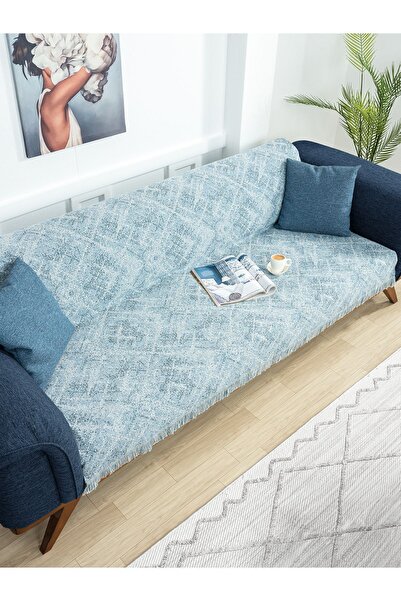 Ecre Multi-Purpose Cotton Cover- Sofa-Seat Shawl-Seat Cover 170x220