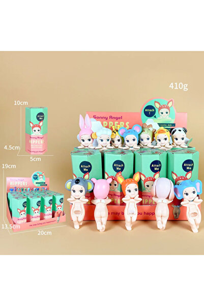 Choice 12pcs Sonny Angel Figure Toys 3inch Doll Model Desktop Car Ornament Lying Down Angel Toy Home Dec...