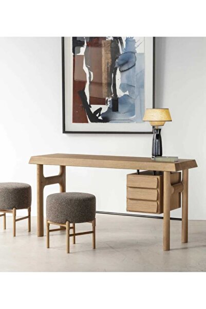 Ağaçsan Verona doğal ağaç çalışma masası