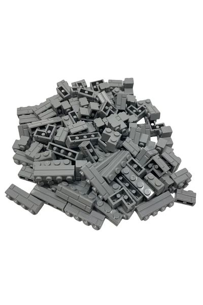 hairun Light Gray 120pcs 120pcs Building Block Simulation City Wall Brick Building Block Model Building Acc