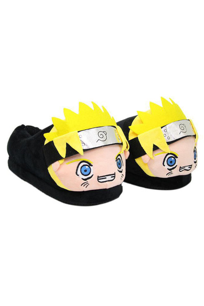 BANDAI مقاسات 36-41 يورو، شبشب منزلي بتصميم ناروتو مستوحى من الأنمي، مريح ودا...