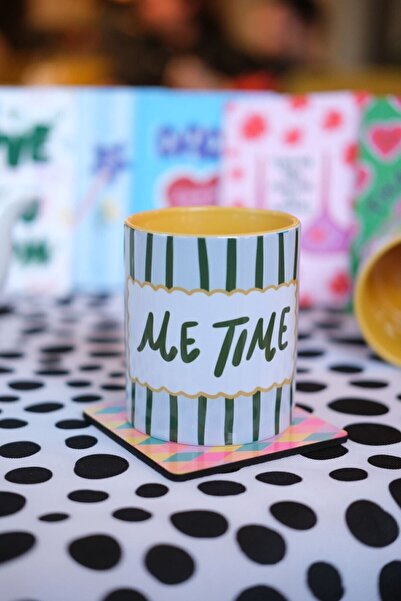 Hello Melody Design كوب من سلسلة Kupa - كوب بتصميم أصلي وطباعة رقمية مقاس 9.5×8 سم