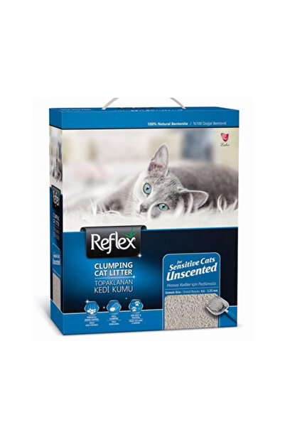 Reflex Sensitive Unscented Kokusuz Topaklanan Kedi Kumu 2x10 Lt