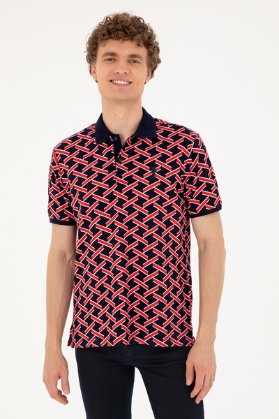 U.S. Polo Assn. Ανδρικό μπλουζάκι Navy Blue 50281511-VR033