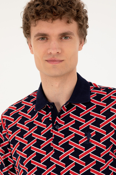 U.S. Polo Assn. Ανδρικό μπλουζάκι Navy Blue 50281511-VR033