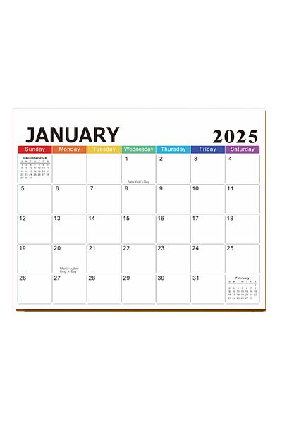 Choice Style A 2025 Magnetic Refrigerator Family Calendar 18-month Fridge Calendar To June 2026 ,tear-off C